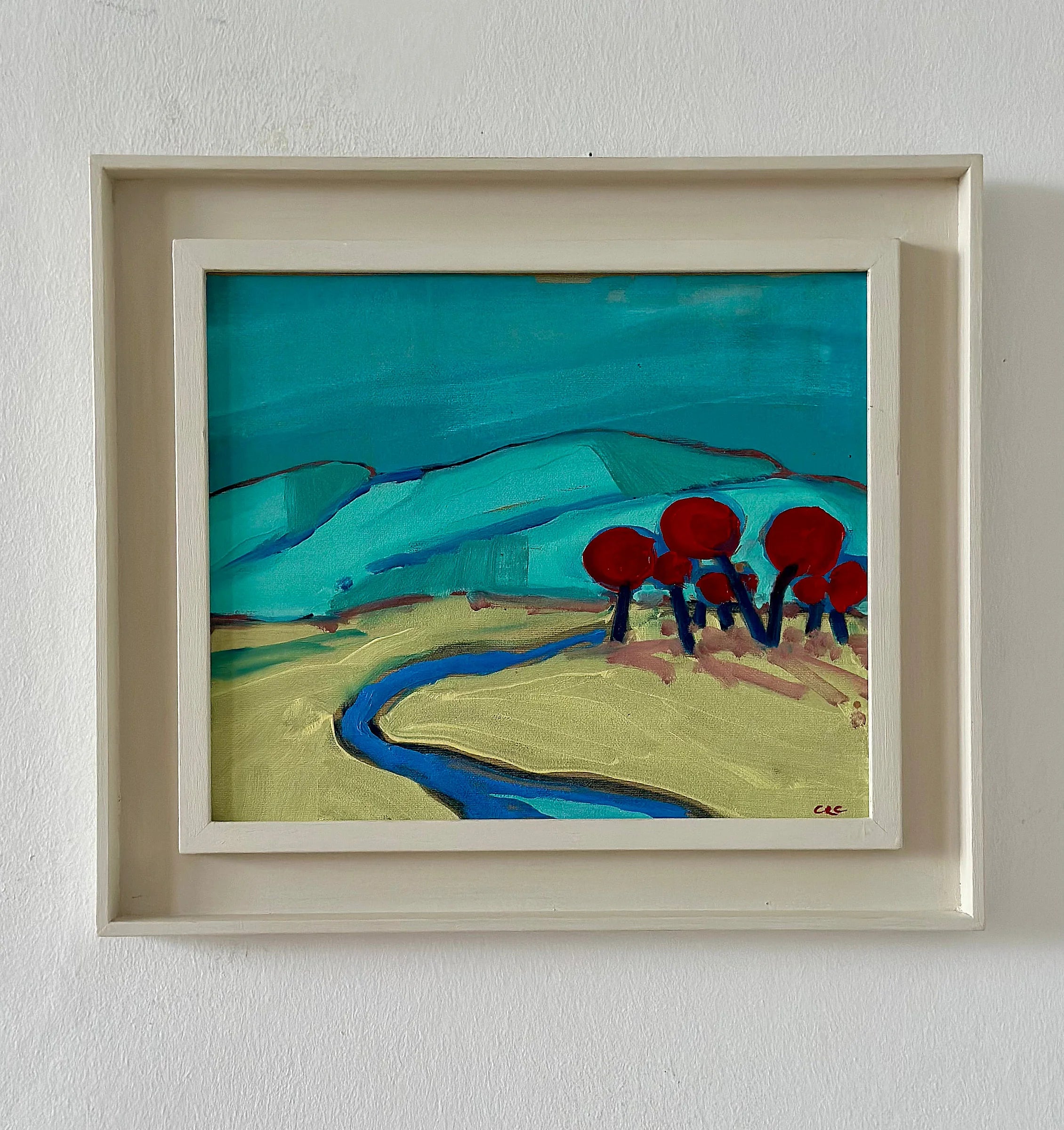 Red Tree I by Catherine Cazalet