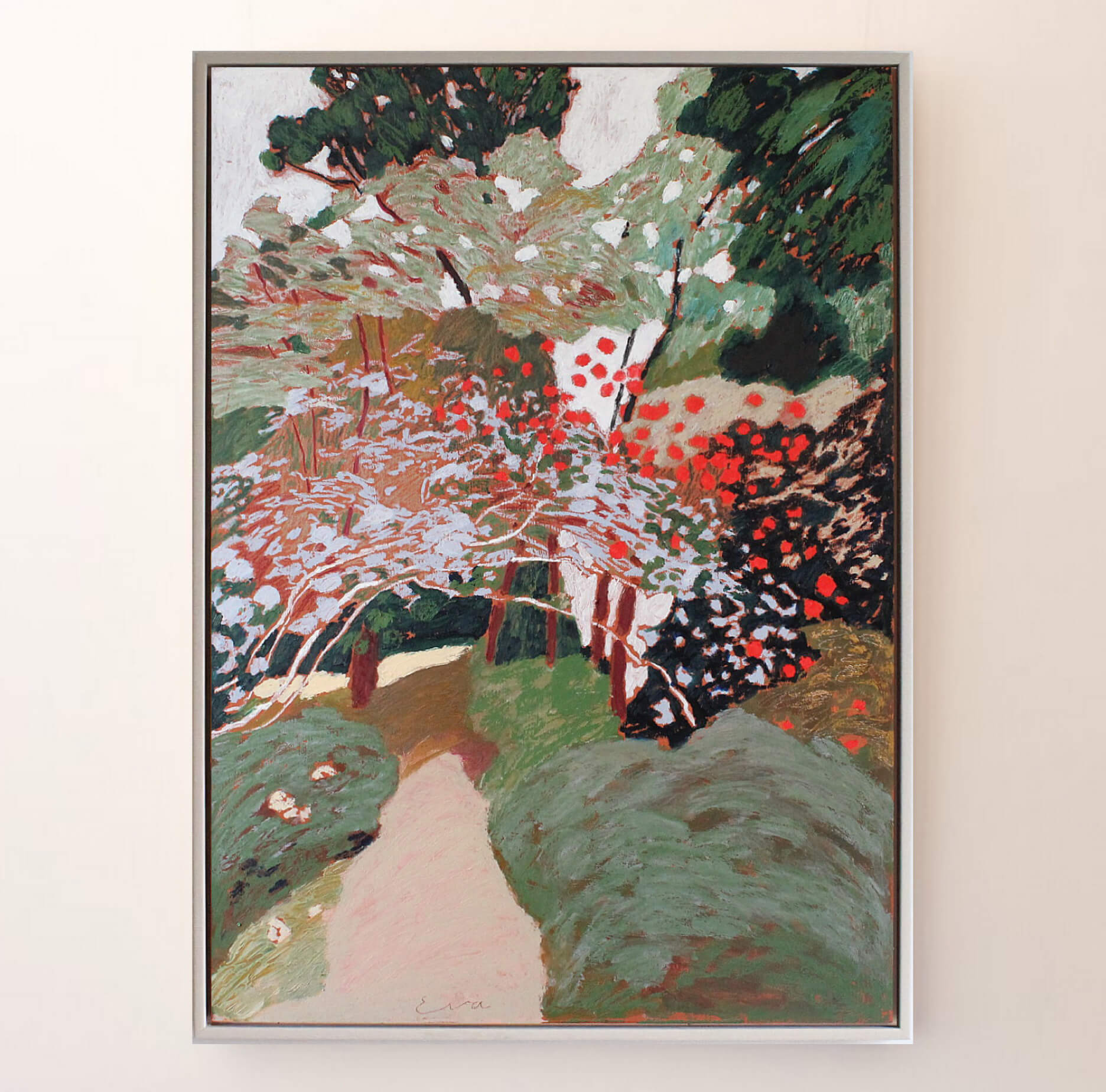 Rhododendron September Red by Eva Ray