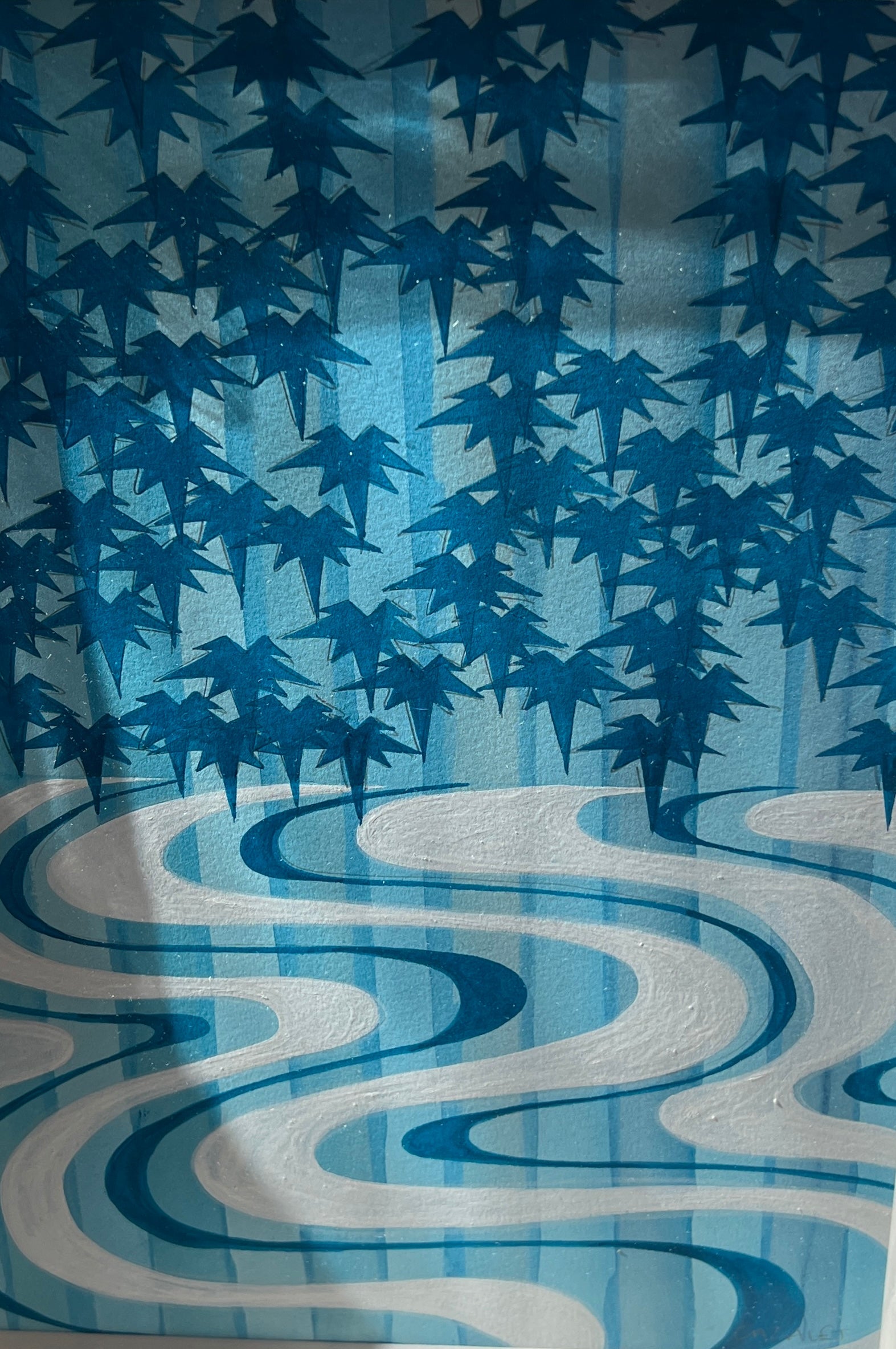 Ripple III by Catherine Cazalet