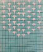 Verdigris grid by Catherine Cazalet